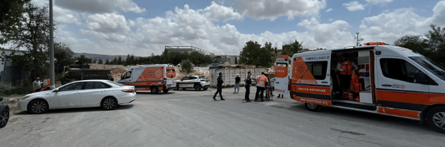 Truck Driver Violently Attacked at Beit Shemesh Construction Site