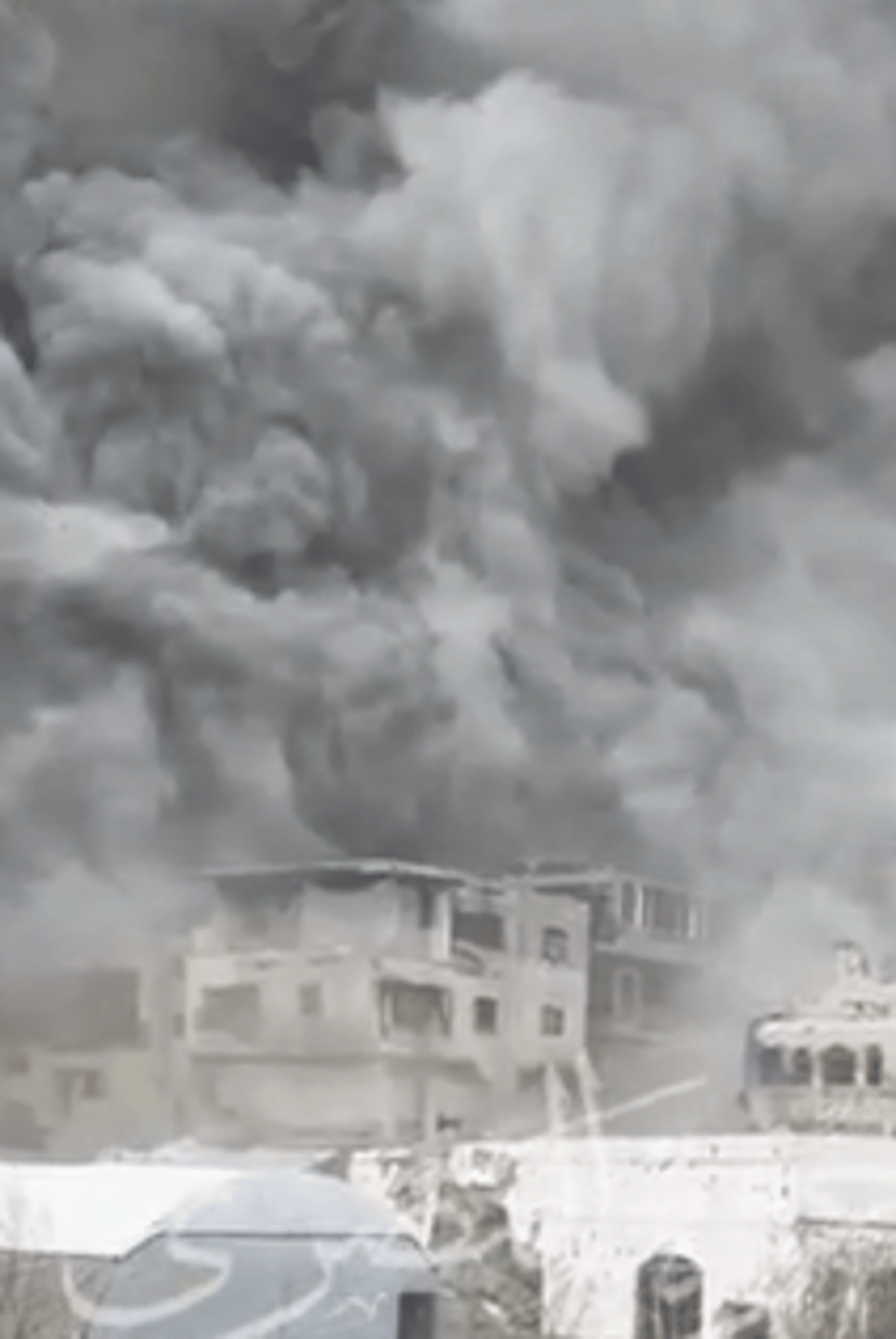 Massive Israeli Offensive in Northern Gaza Strip