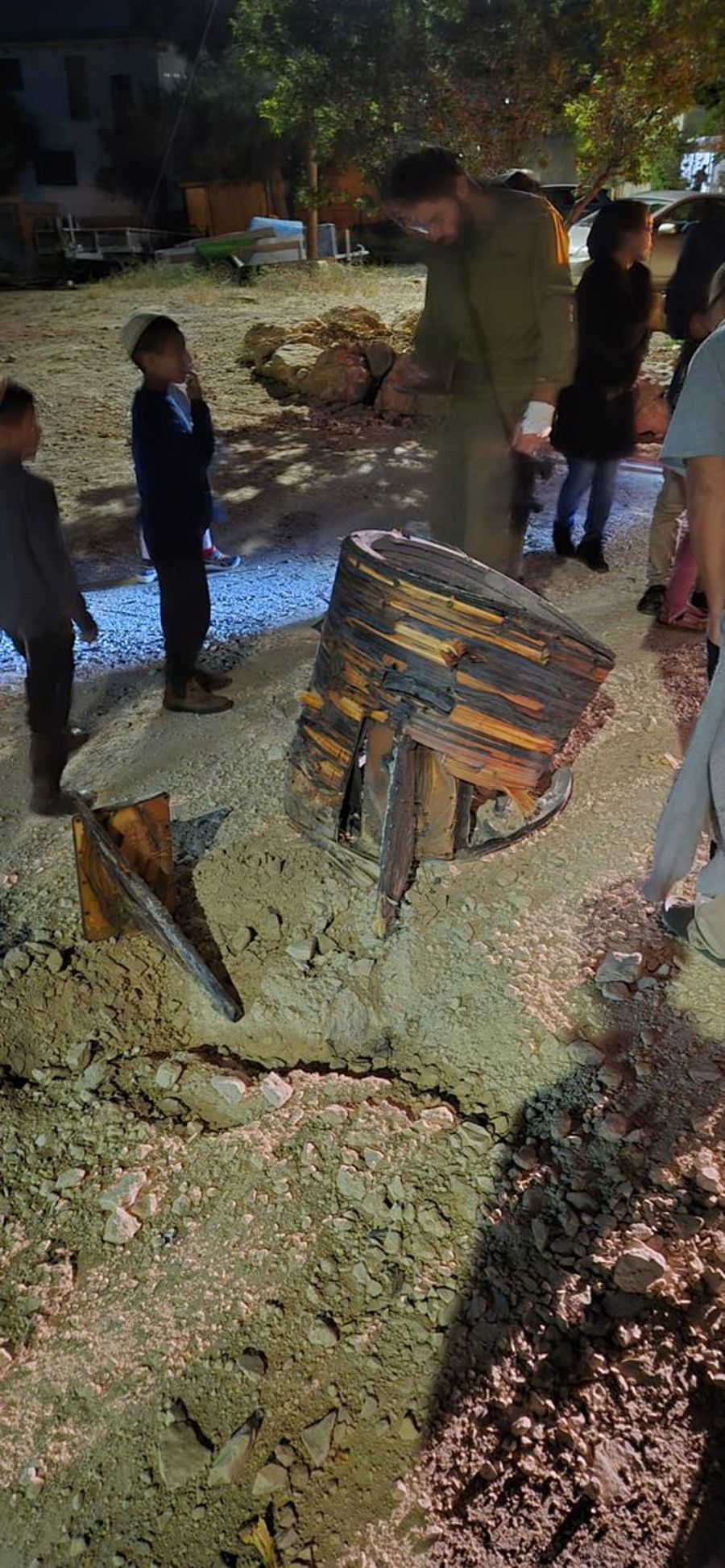 Houthi missile fragment falls on Alon Shvut
