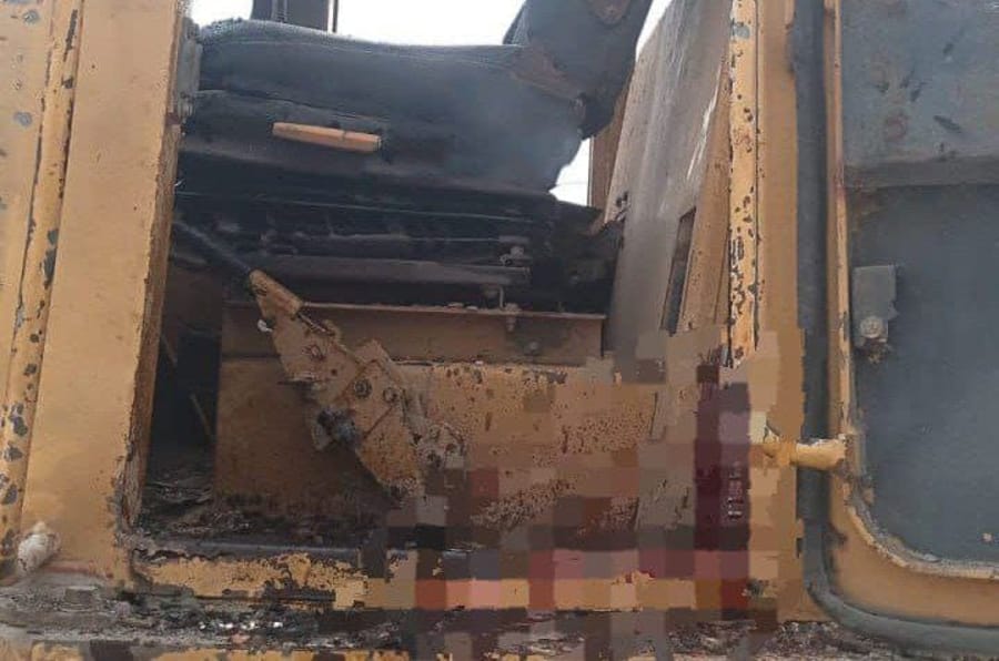 Israeli Drone Strikes Bulldozer in South Lebanon