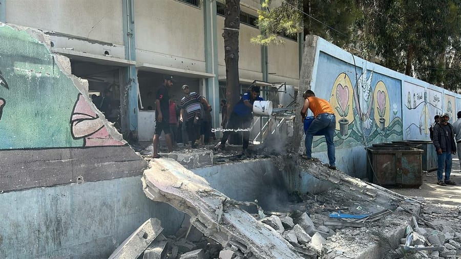 IDF Hits School in Nuseirat Strike