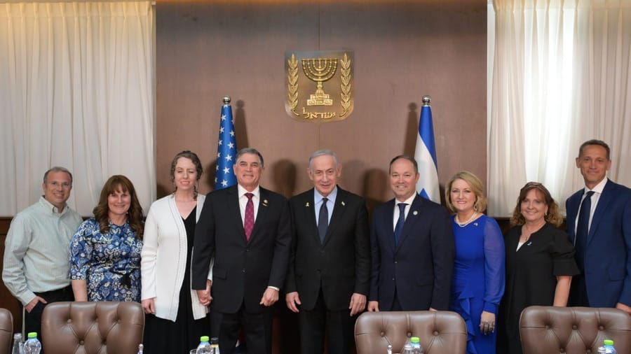 Netanyahu meets with Yes! Israel Congressional delegation