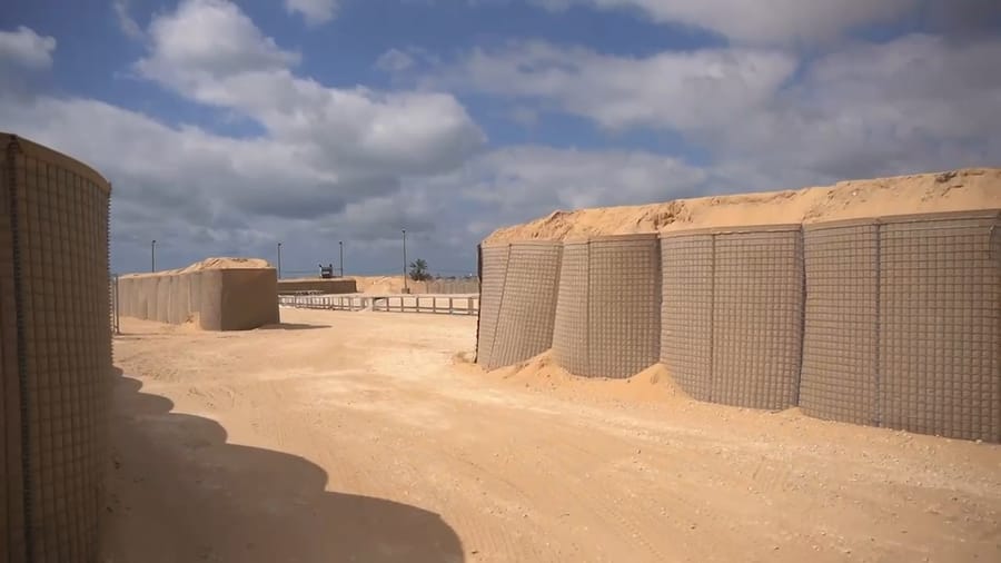 Humanitarian aid center