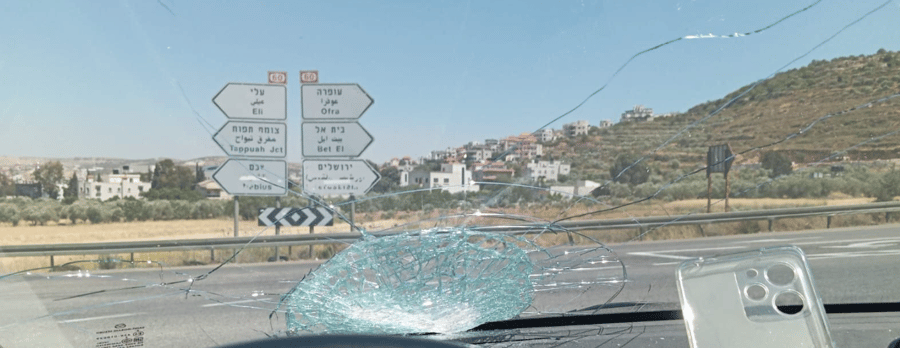 Third Consecutive Tuesday of Stone-Throwing Attack in Sinjil 