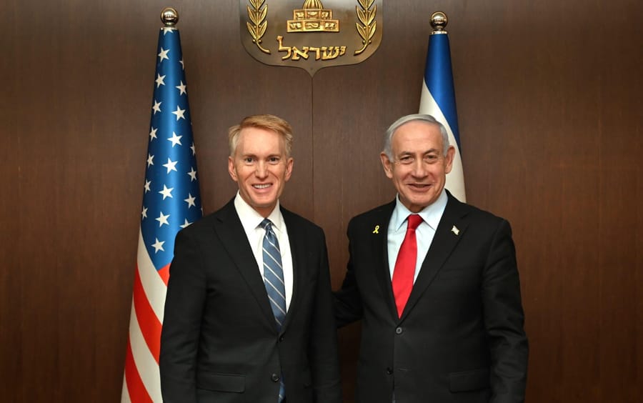 Netanyahu meets with Senator Lankford