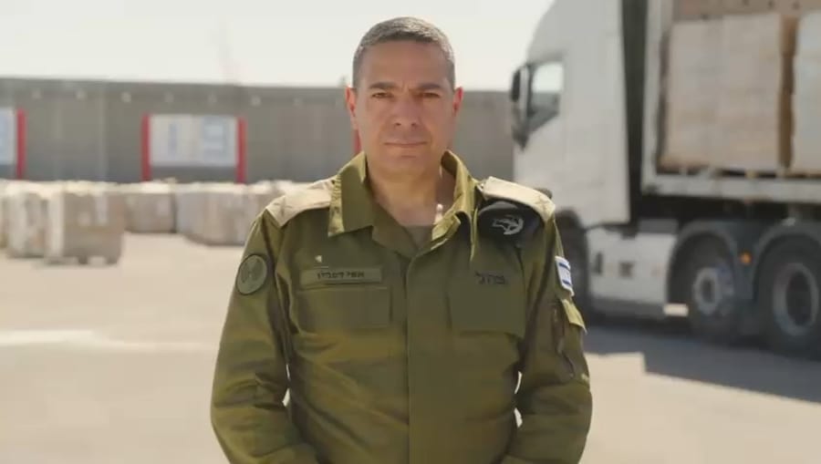 IDF Spokesperson Effi Defrin.