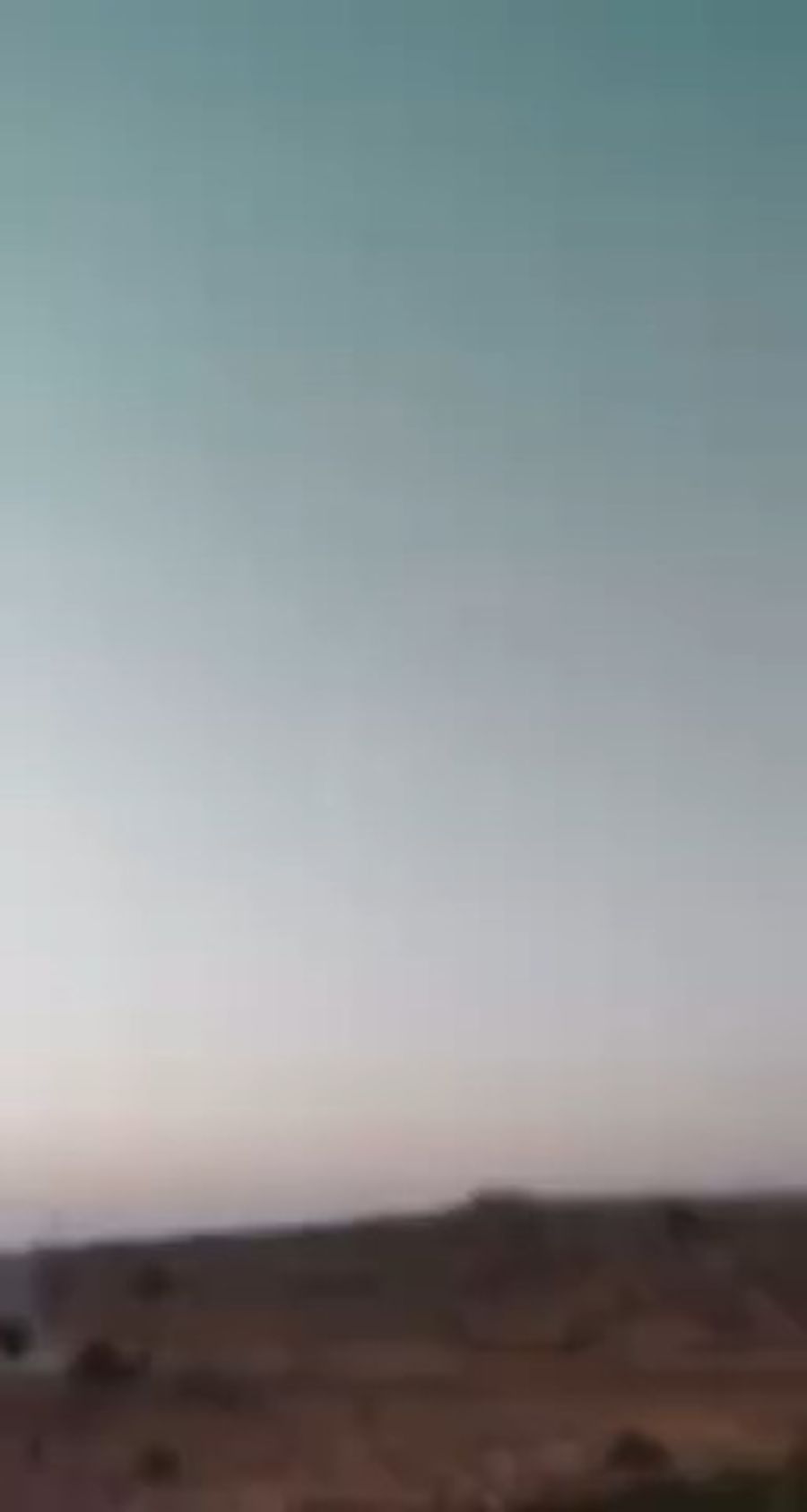 Missile interception attempt.