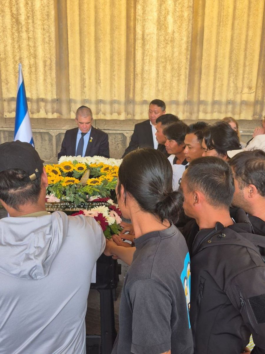 Israel Bids Farewell to Murdered Hostage Nattapong Pinta at Emotional Airport Ceremony