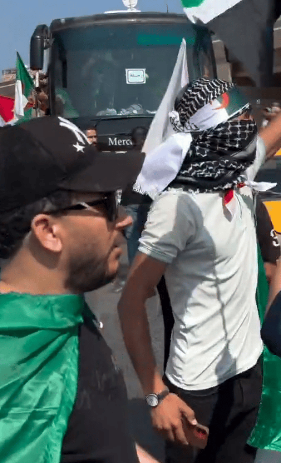 A-Tsmud Convoy Reaches Tripoli En Route to Rafah Crossing