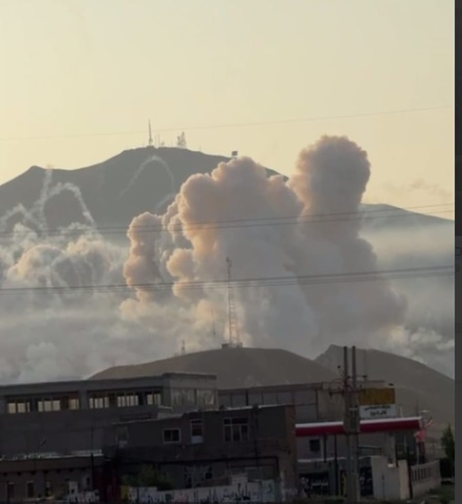 Heavy Bombing Targets IRGC Missile Sites in Tabriz