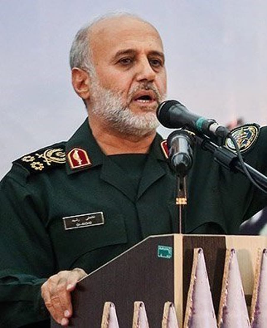 Iran's deputy chief of staff, General Gholam Ali Rashid, eliminated in Tehran.