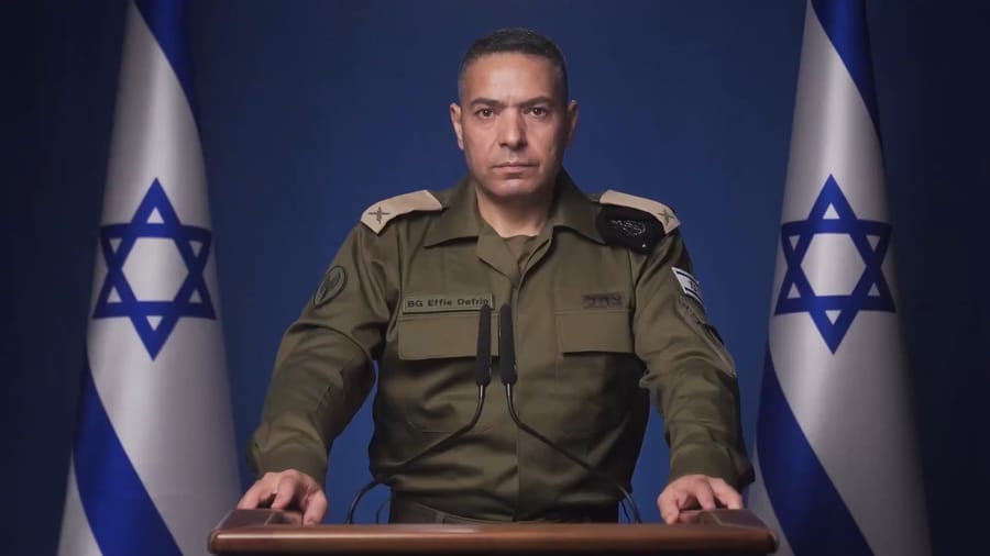 IDF Spokesperson.