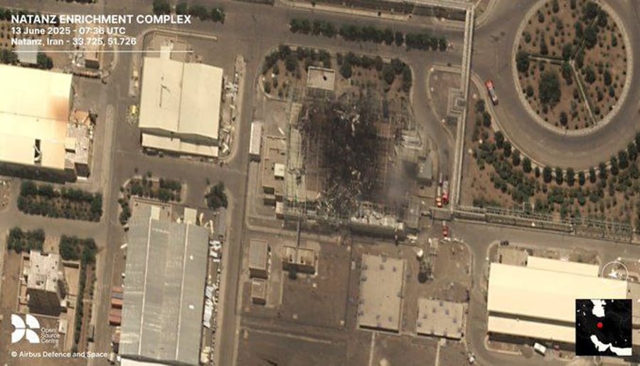 After Israeli Strike: The Damage at Natanz Nuclear Facility