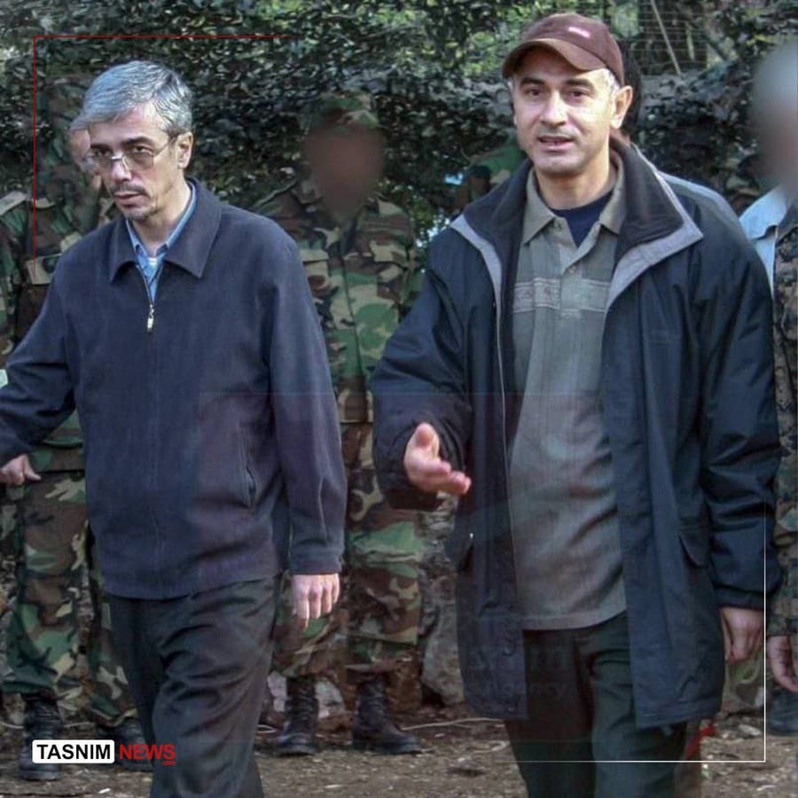 Iranian Chief of Staff Mohammad Bagheri, Killed Yesterday, Seen in Archive Photo with Hezbollah Commander Ibrahim Aqil