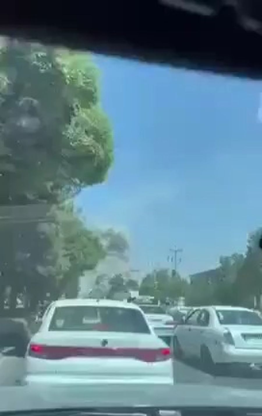 Isfahan under attack