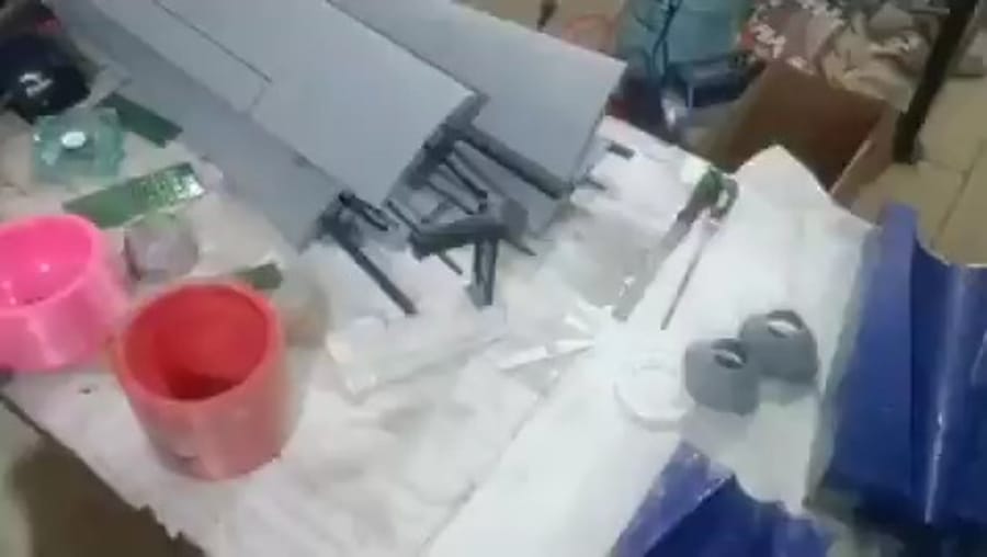 Mossad's drone lab.