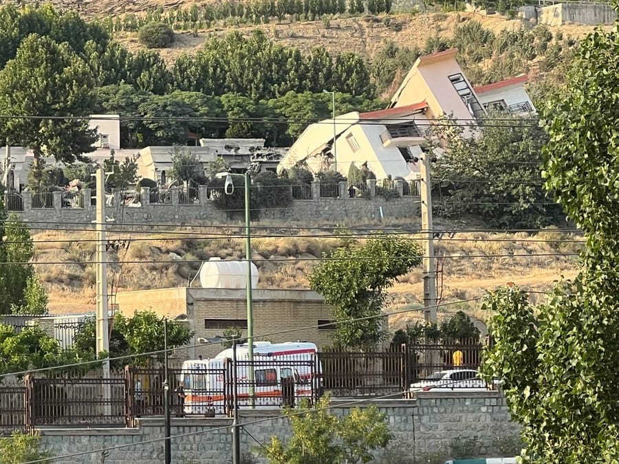 Former IRGC Weapons Depot And Hideout Targeted And Destroyed