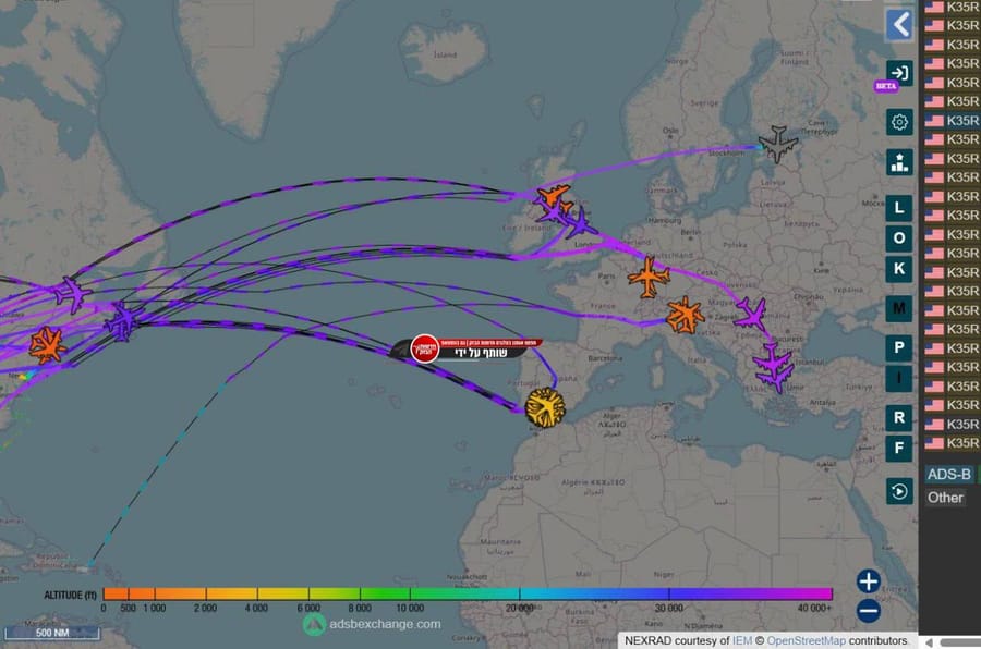 Wild! Dozens of US Planes Head to Middle East Minutes After Trump’s Tweet