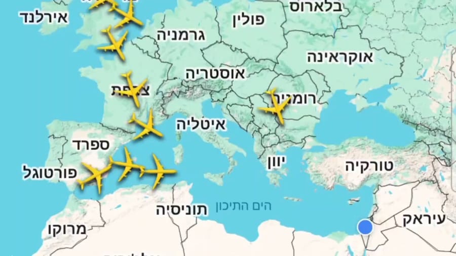 The Americans are moving refueling aircraft to the Middle East.