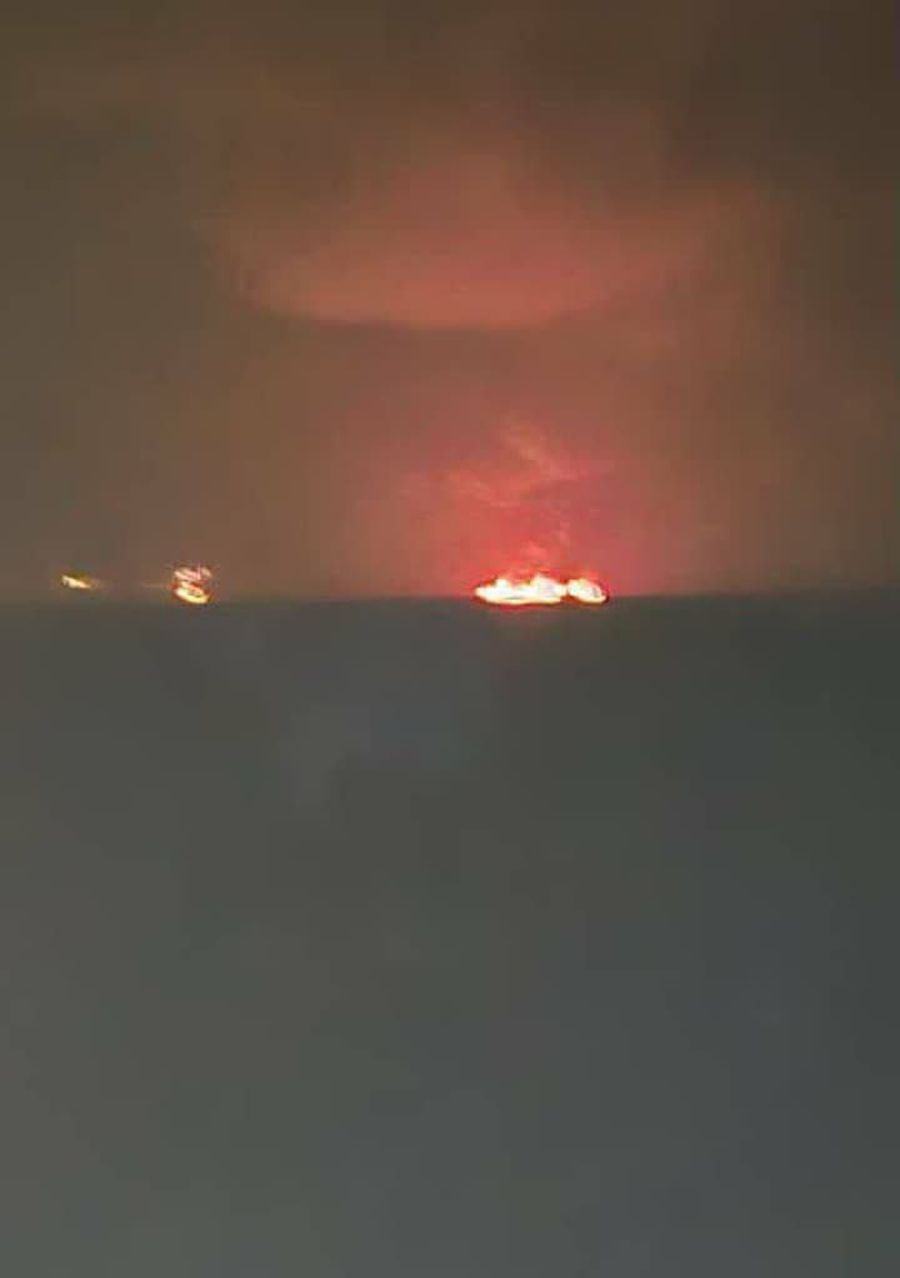 Three Oil Tankers Ablaze Near Strait of Hormuz