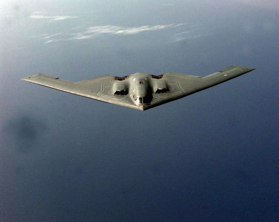 Reports: Two U.S. B-2 Stealth Bombers Currently Airborne