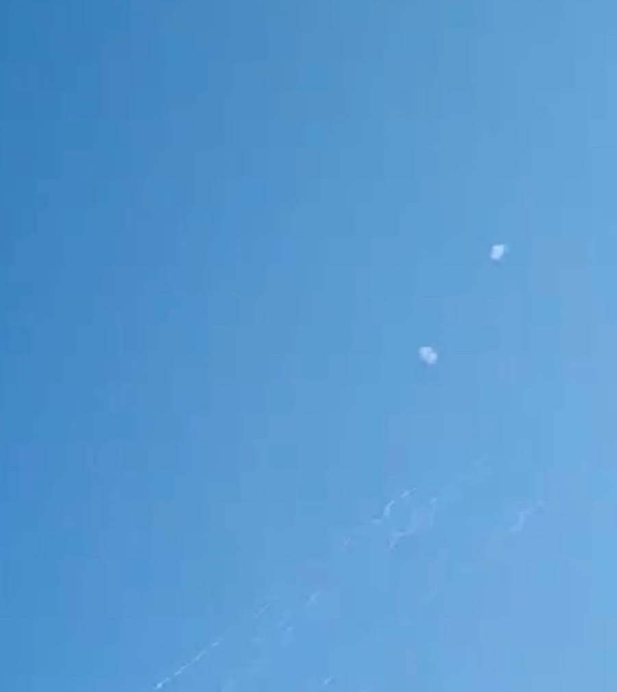 Interception attempts seen in the skies