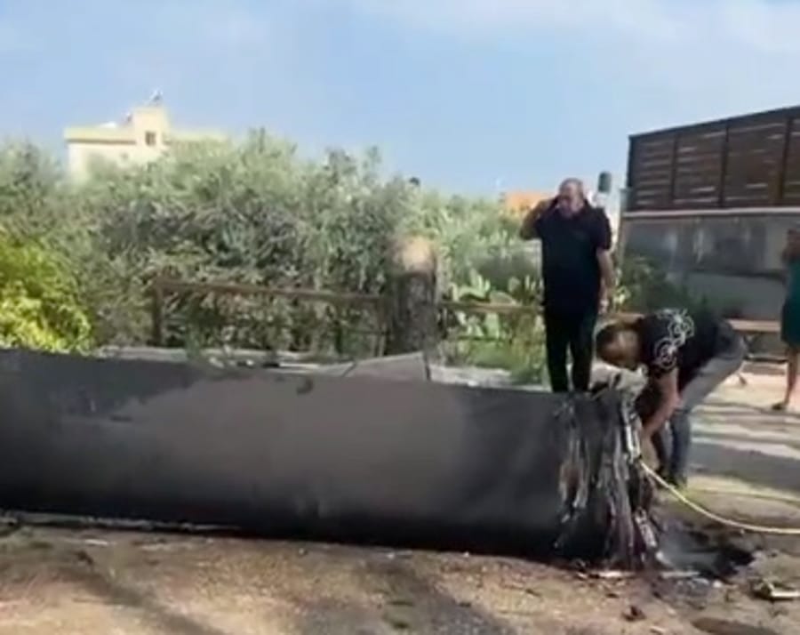 20 rockets were sent in the last salvo from Iran