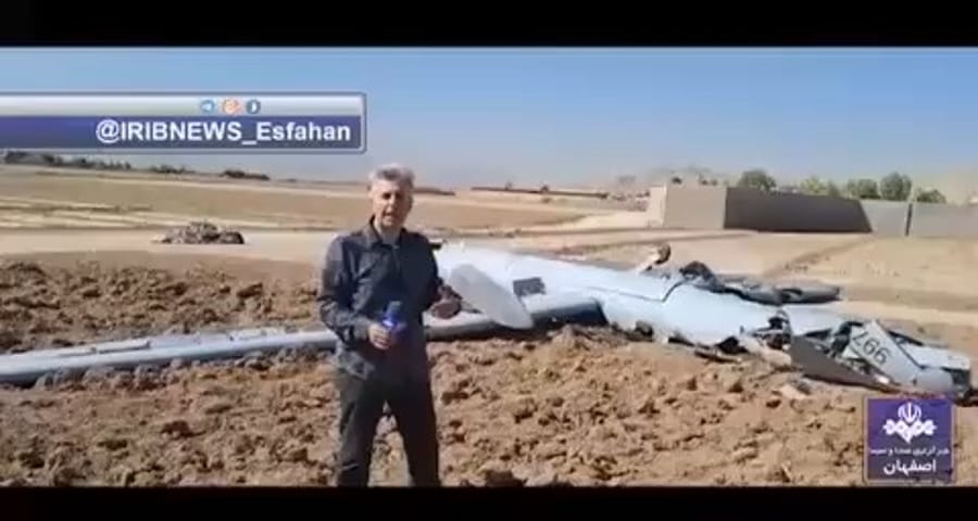 Israeli drone purportedly shot down by Iranians