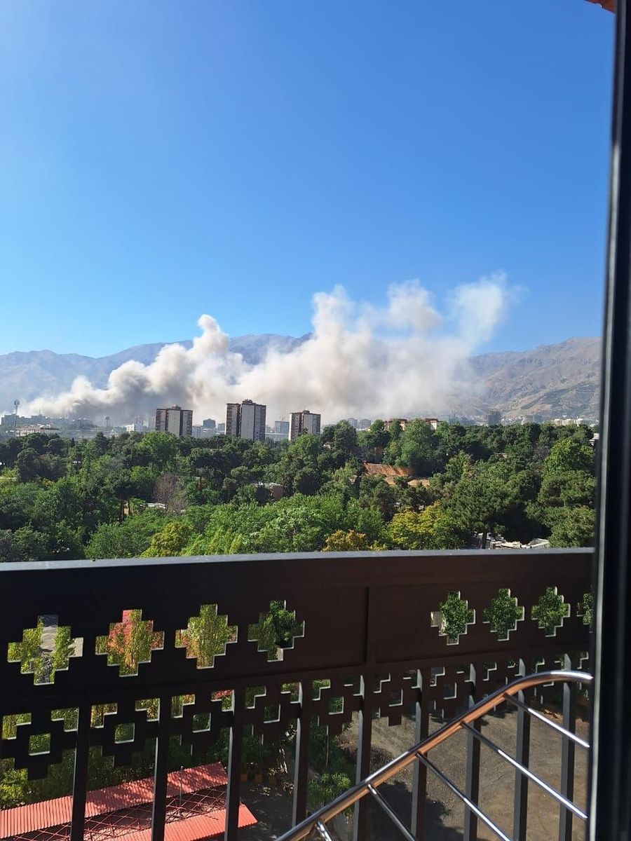 Photo: Strikes In Tehran