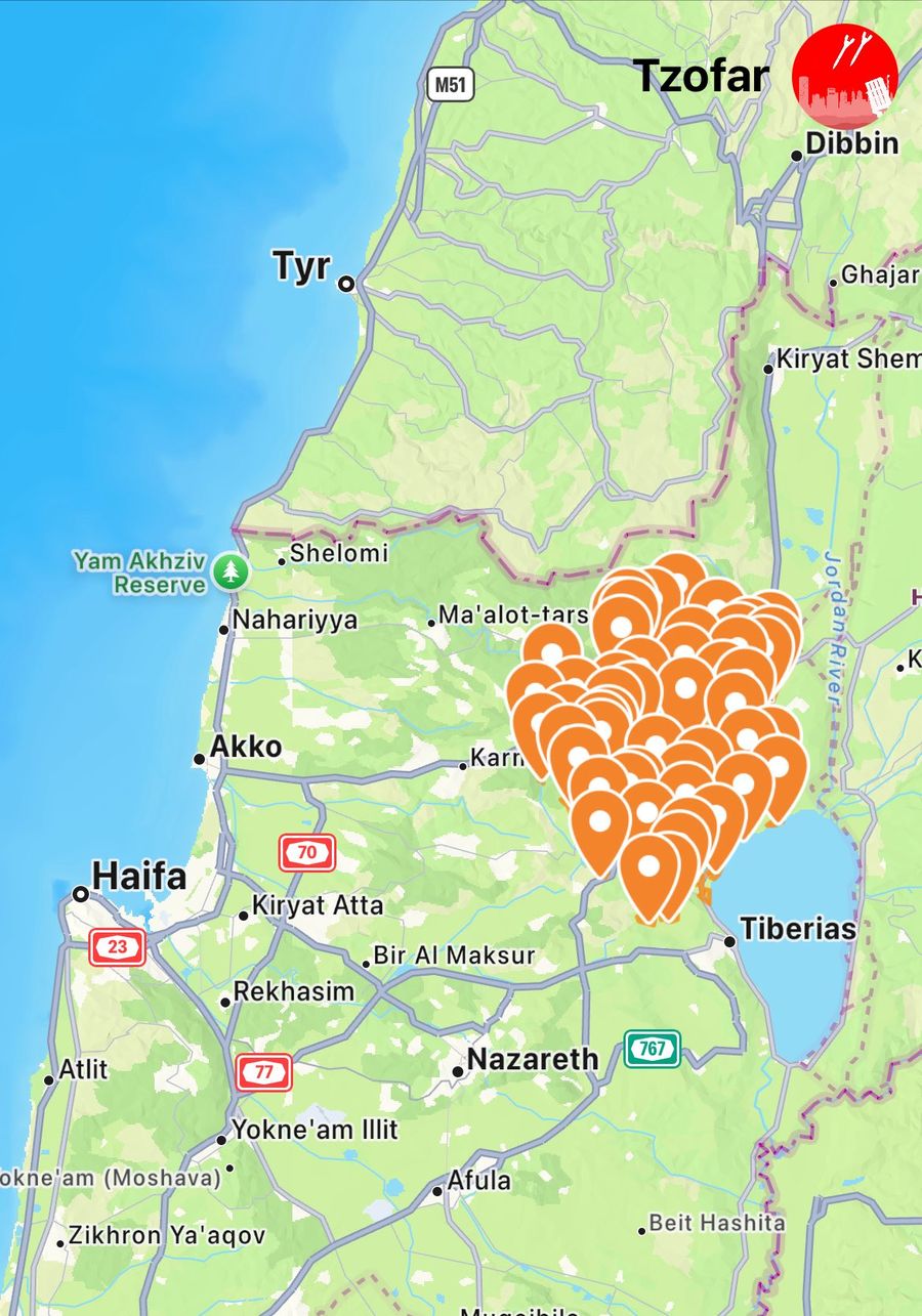 Drone penetration warning in north