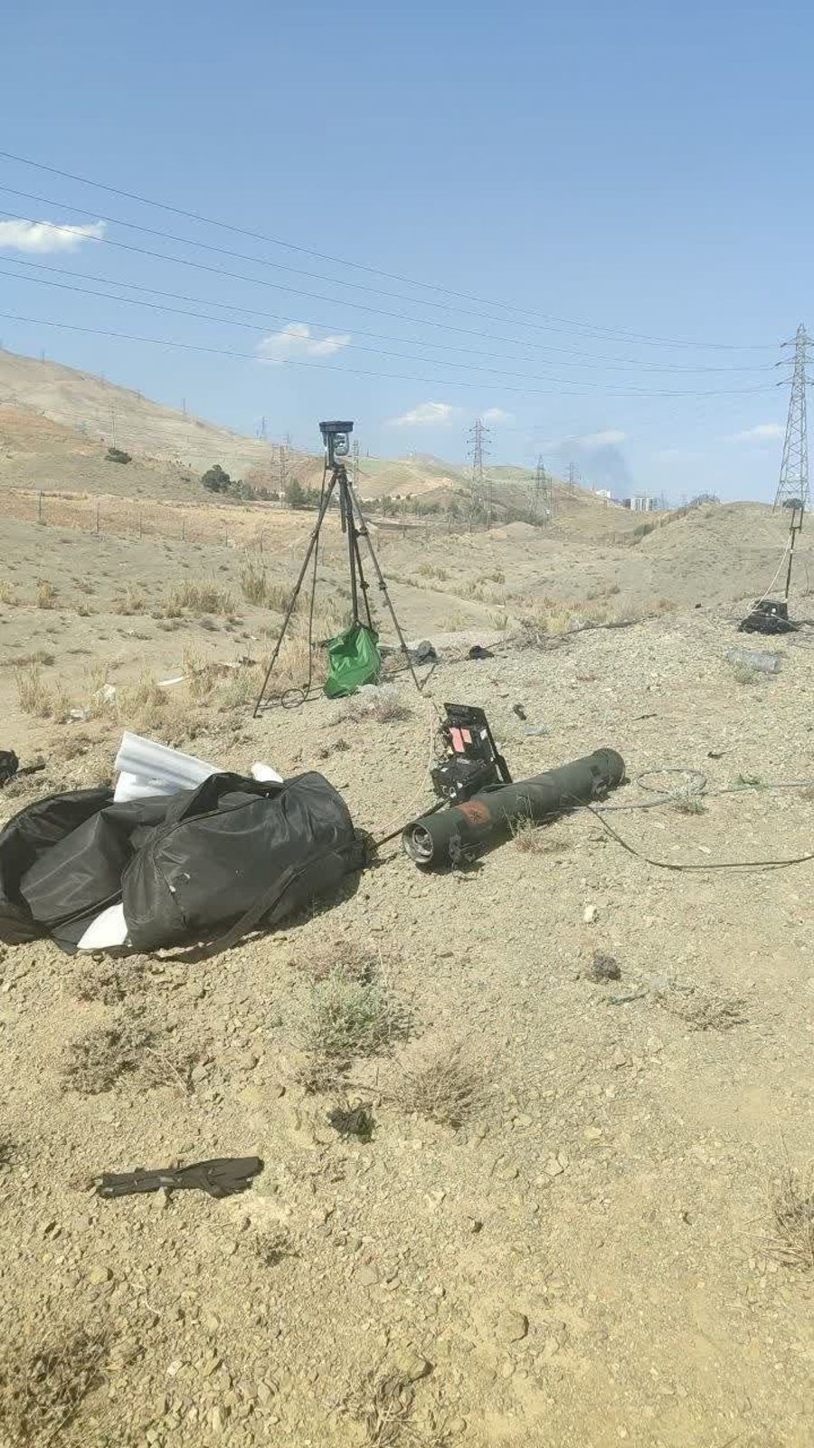  Rocket Launchers and Satellite Gear Belonging to Israeli Agents Found in Alborz Province