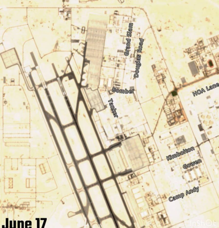 Satellite Imagery Shows Empty Parking Lots at Al Udeid Base Amid Fears of Iranian Missile Strikes