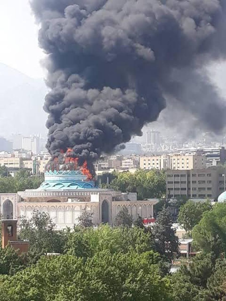This Is What Iran’s Police Headquarters in Tehran Looks Like — After Israeli Precision