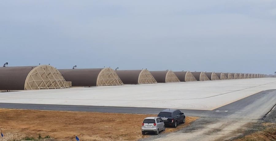 U.S. Air Force Completes 30 Hardened Aircraft Shelters for F-16 Fighters at Kunsan Air Base