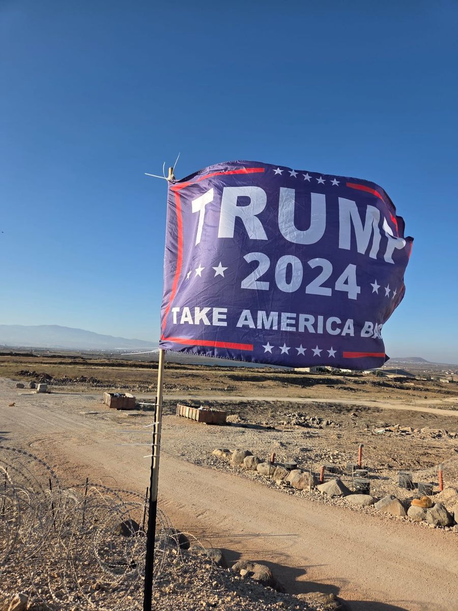 Trump Flag Seen In Syria