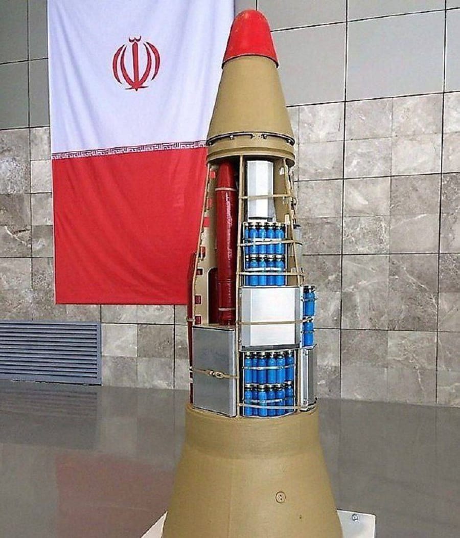 Iranian Media Shows Khorramshahr-4 Launch After Morning Barrage