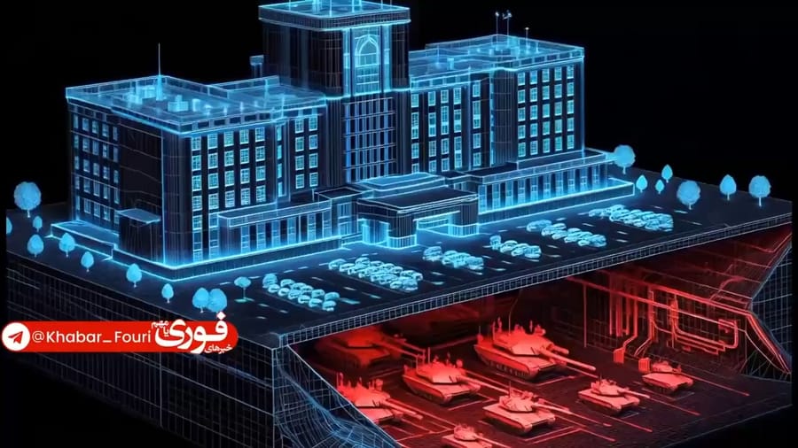 Fake Iranian video of Soroka Hospital as  military base