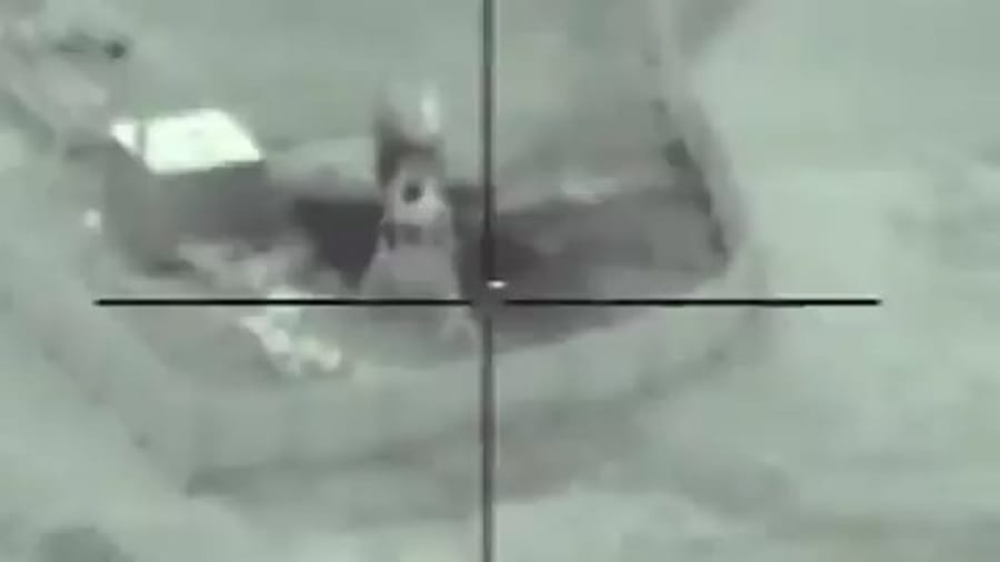 IDF striking iranian missile launchers