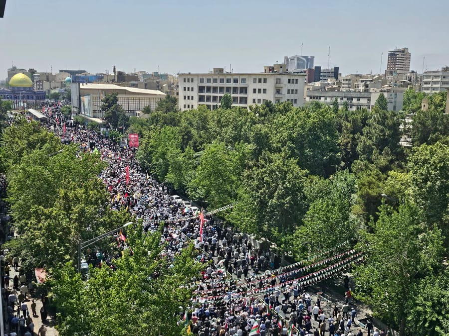 Friday Prayer Services In Tehran June 20, 2025