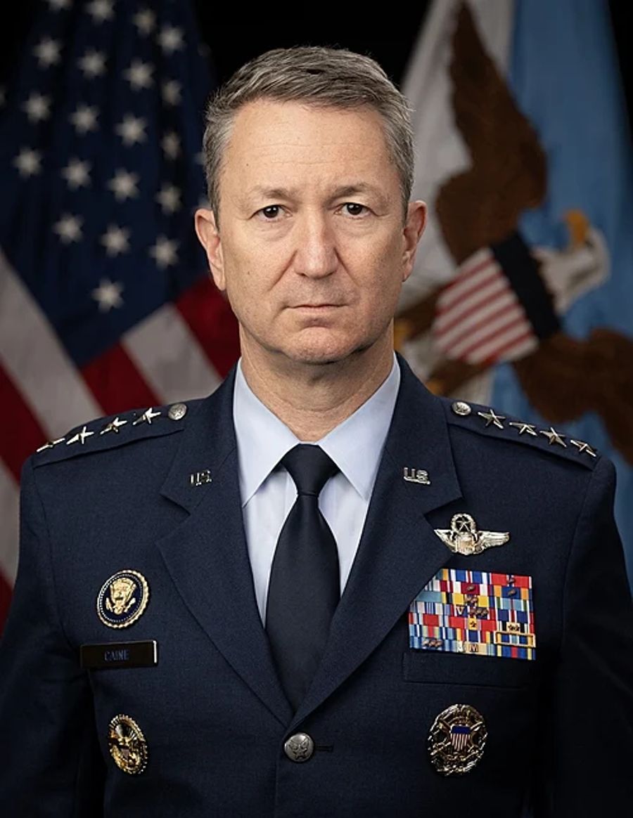US Air Force General Dan Caine: Hundreds Of Assets Remain Airborne Over Iran