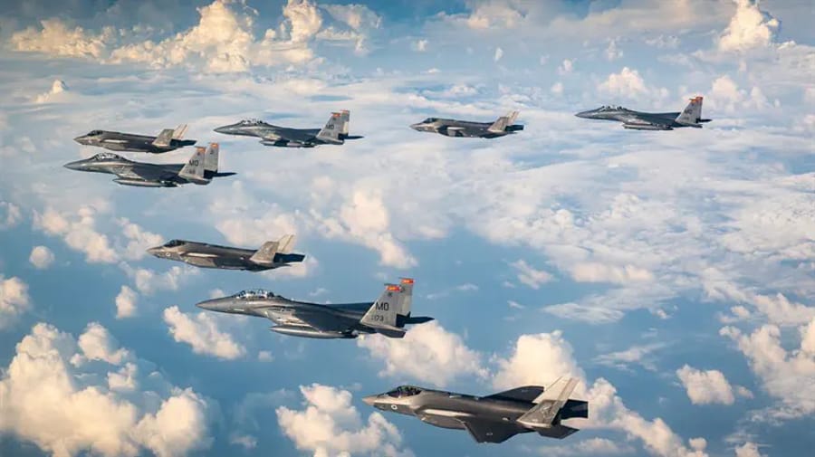 Joint US-Israeli aerial exercise