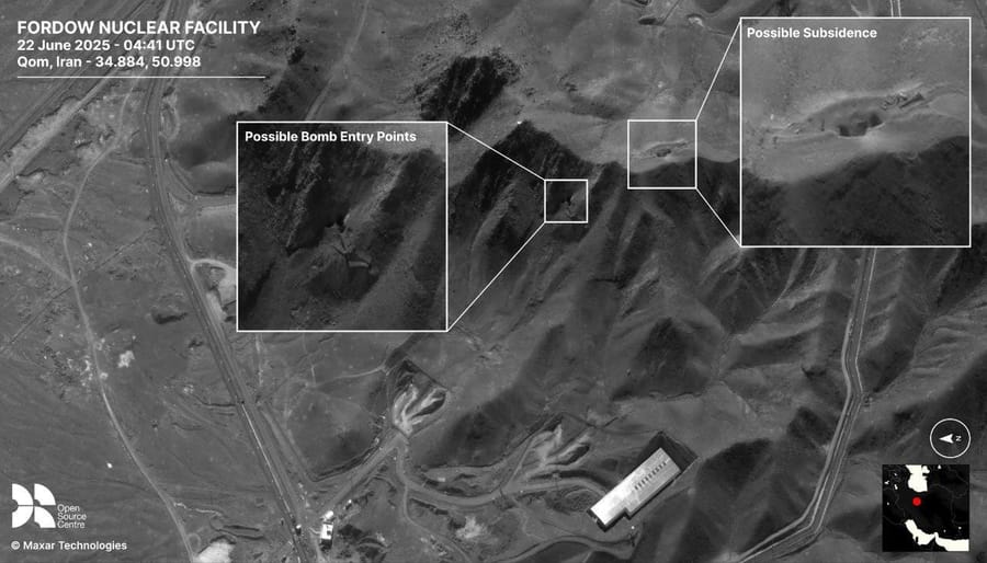New Satellite Image Of Fordow Released