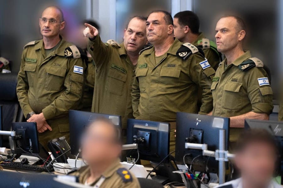  IDF Chief Of Staff And Generals Watched US Strikes On Iran’s Nuclear Facilities In Real Time