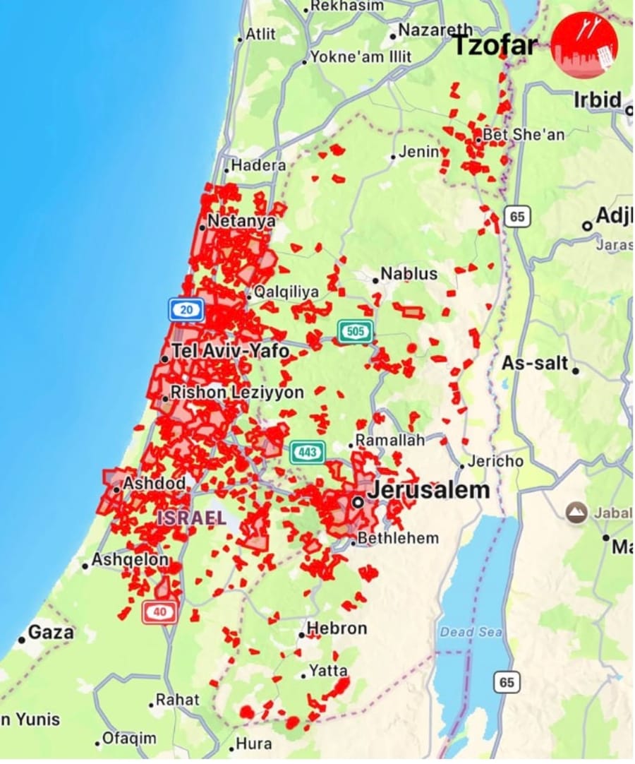 Some 8 Additional Rockets Fired at Israel Amid Ongoing Tensions