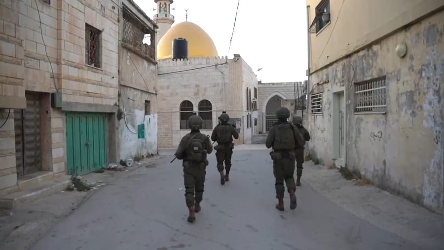 IDF operating in Samaria