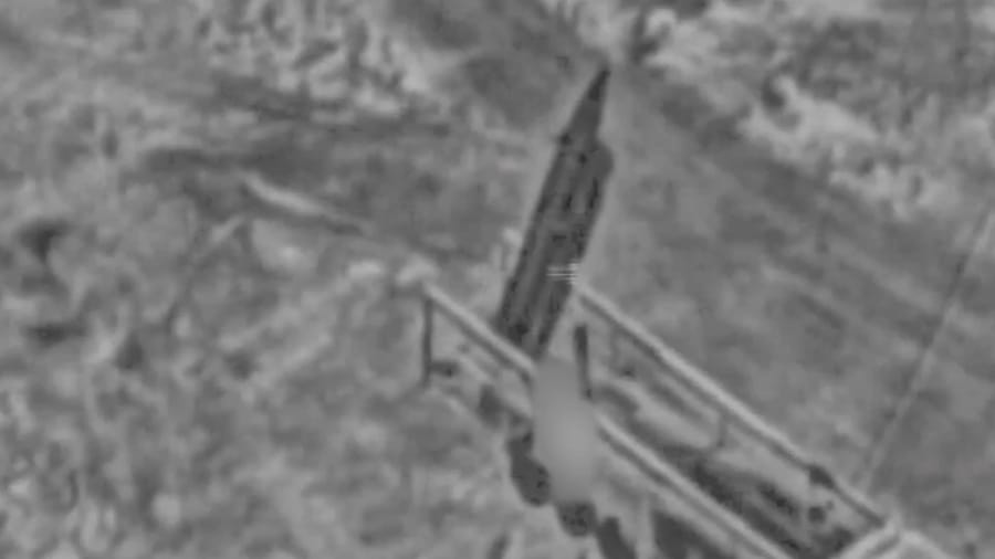 IDF destroys missile launcher