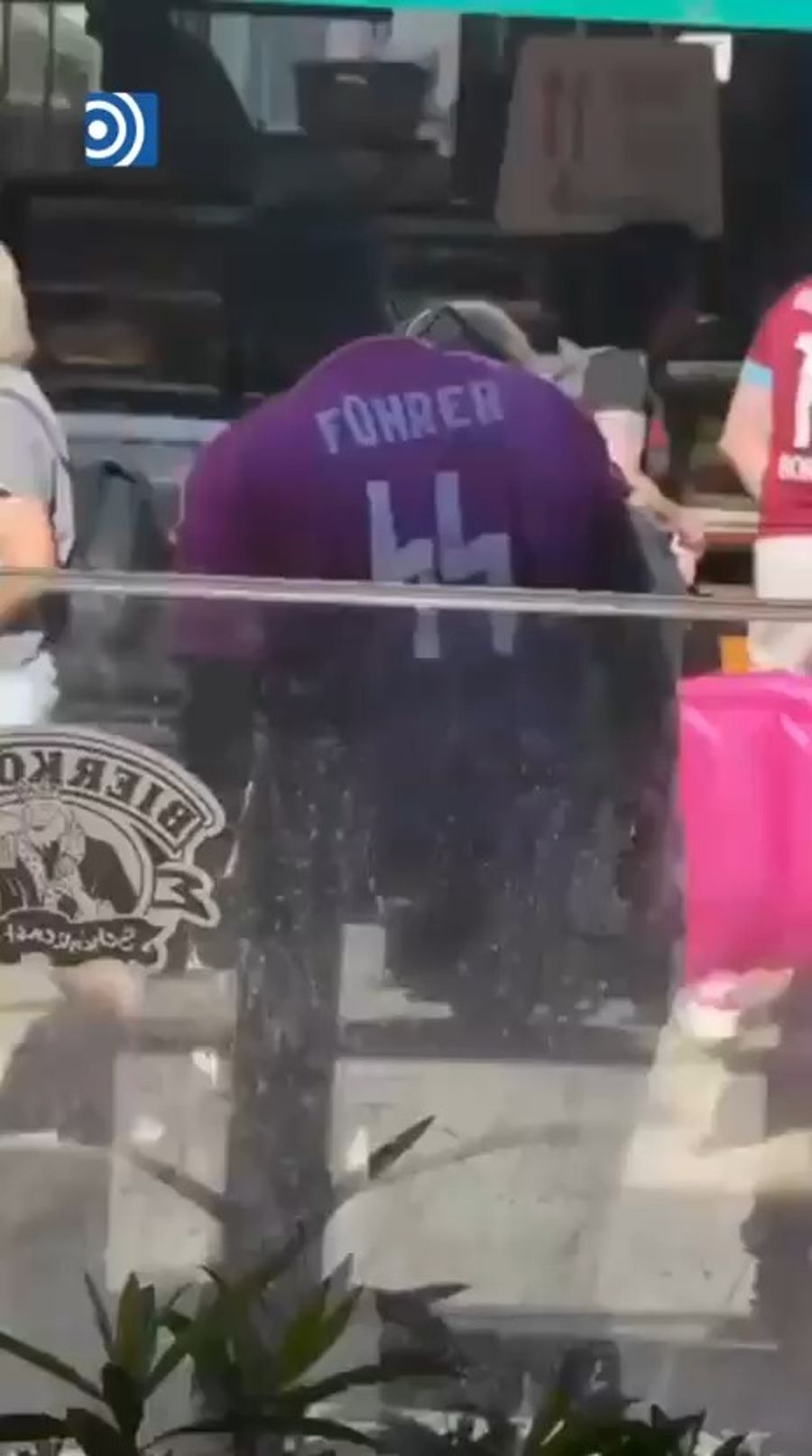 Führer 44 shirts being sold in Majorca