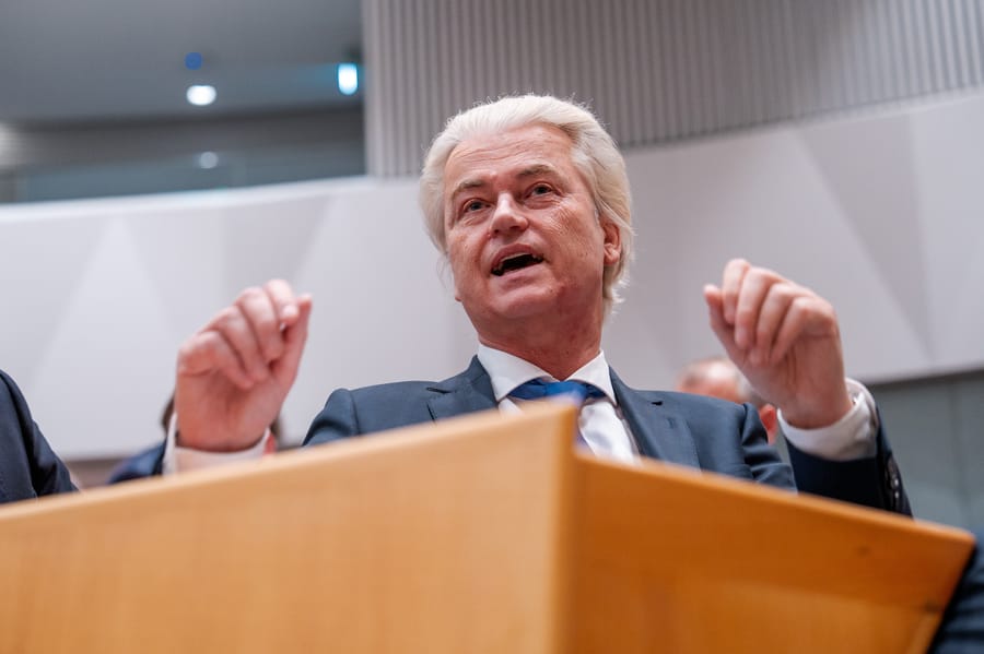 Geert Wilders: Ayatollah Khamenei "d--khead" who "went on his knees" before Trump and Netanyahu