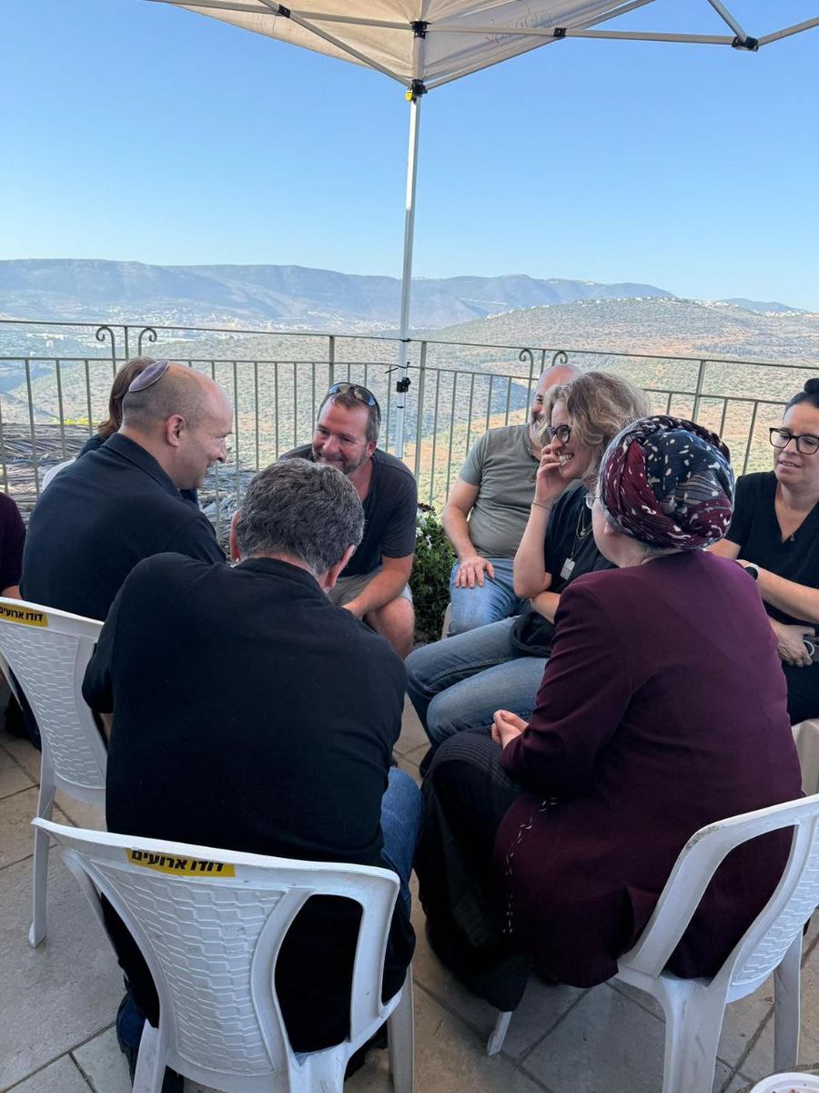 Bennett and Strook Visit Parents of Slain Soldier Maayan Baruch Pearlstein 