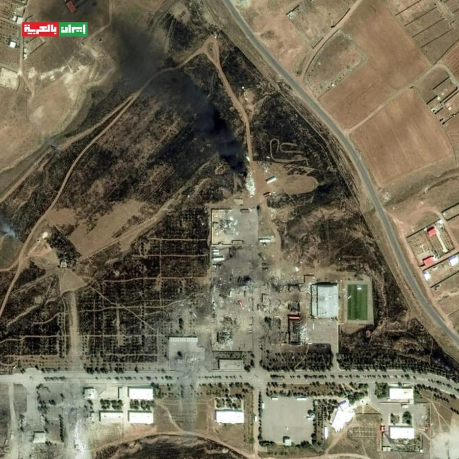 Iran Releases Alleged Satellite Image Showing Destruction of Israel’s Weizmann Institute